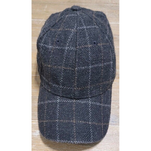 Whistles Dark Grey Wool Flannel Hat Baseball Cap Adjustable Strap Gray - Picture 1 of 5